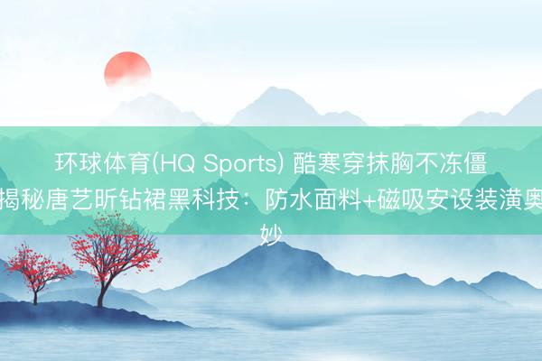 环球体育(HQ Sports) 酷寒穿抹胸不冻僵？揭秘唐艺昕钻裙黑科技：防水面料+磁吸安设装潢奥妙
